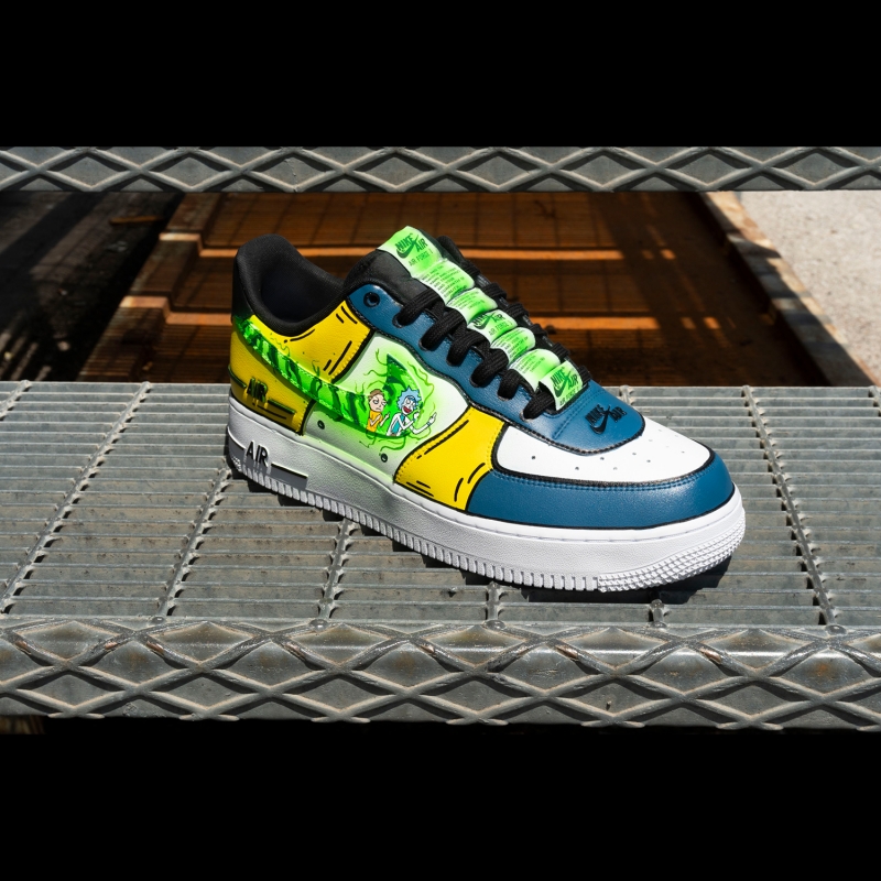 Rick and Morty Nike Air Force 1